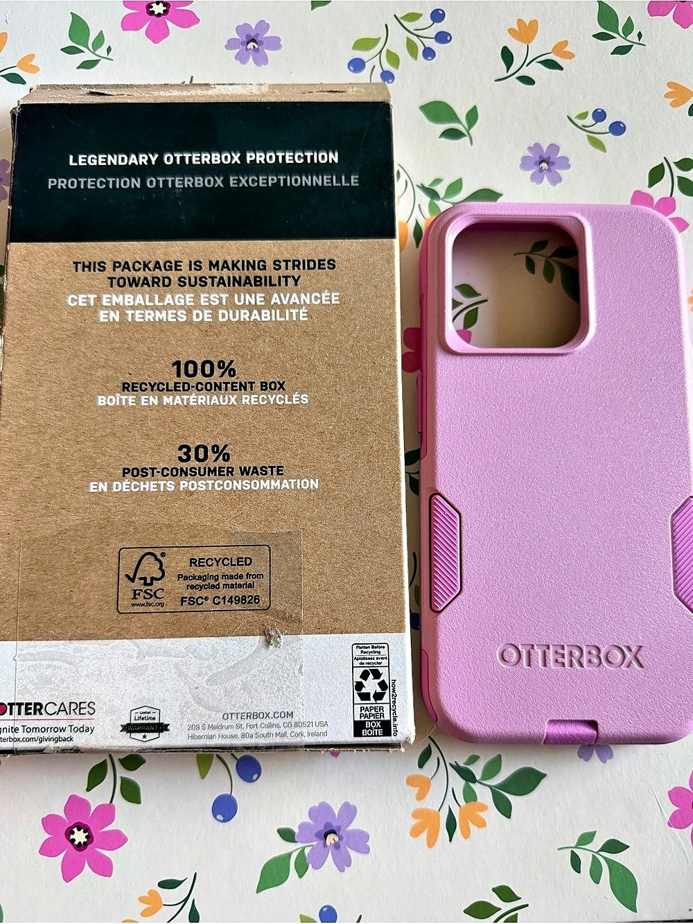 OtterBox DROP+ Case Pink iPhone 15 pro brand new